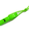 ACME Doppeltonpfeife 9cm, Mit Trill 640 Neongrün Inkl. Pfeifenband