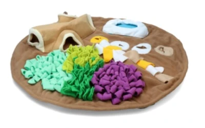 AFP Dig It Schnüffelmatte Round Fluffy Mat With Cute Toy 1 AFP Dig It Schnüffelmatte Round Fluffy Mat With Cute Toy
