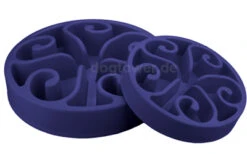 Antischling Hundenapf Eat Slow, Blau
