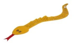 Beeztees Splashy Schlange Hundespielzeug Gelb