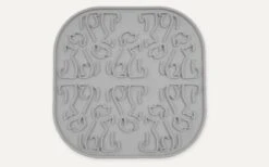 Cafide Eco Plastic Anti-Vacuity Feeder Eaty Grey