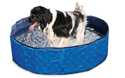 Karlie Doggy Pool, Blau/schwarz 1 Karlie Doggy Pool, Blau/schwarz