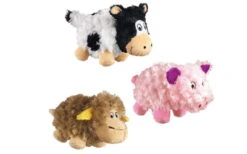 KONG Barnyard Cruncheez Plüschspielzeug