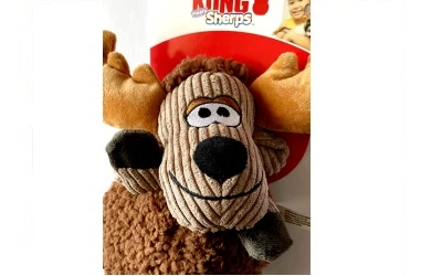 KONG Hundespielzeug Sherps Floofs Elch 3 KONG Hundespielzeug Sherps Floofs Elch – Bild 3