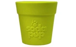 SodaPup Flower Pot Treat Dispenser Green